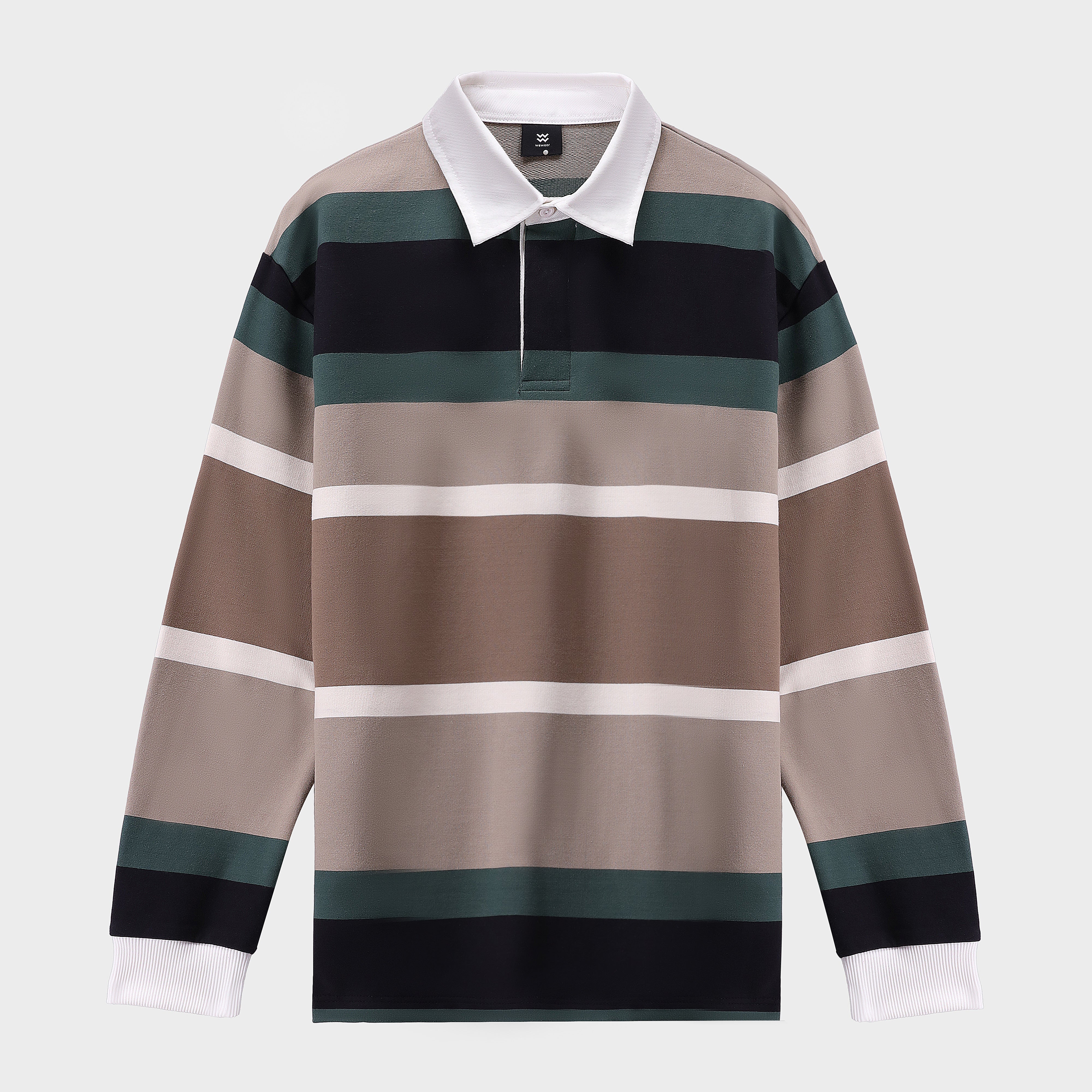 Yarn dyed Rugby Polo