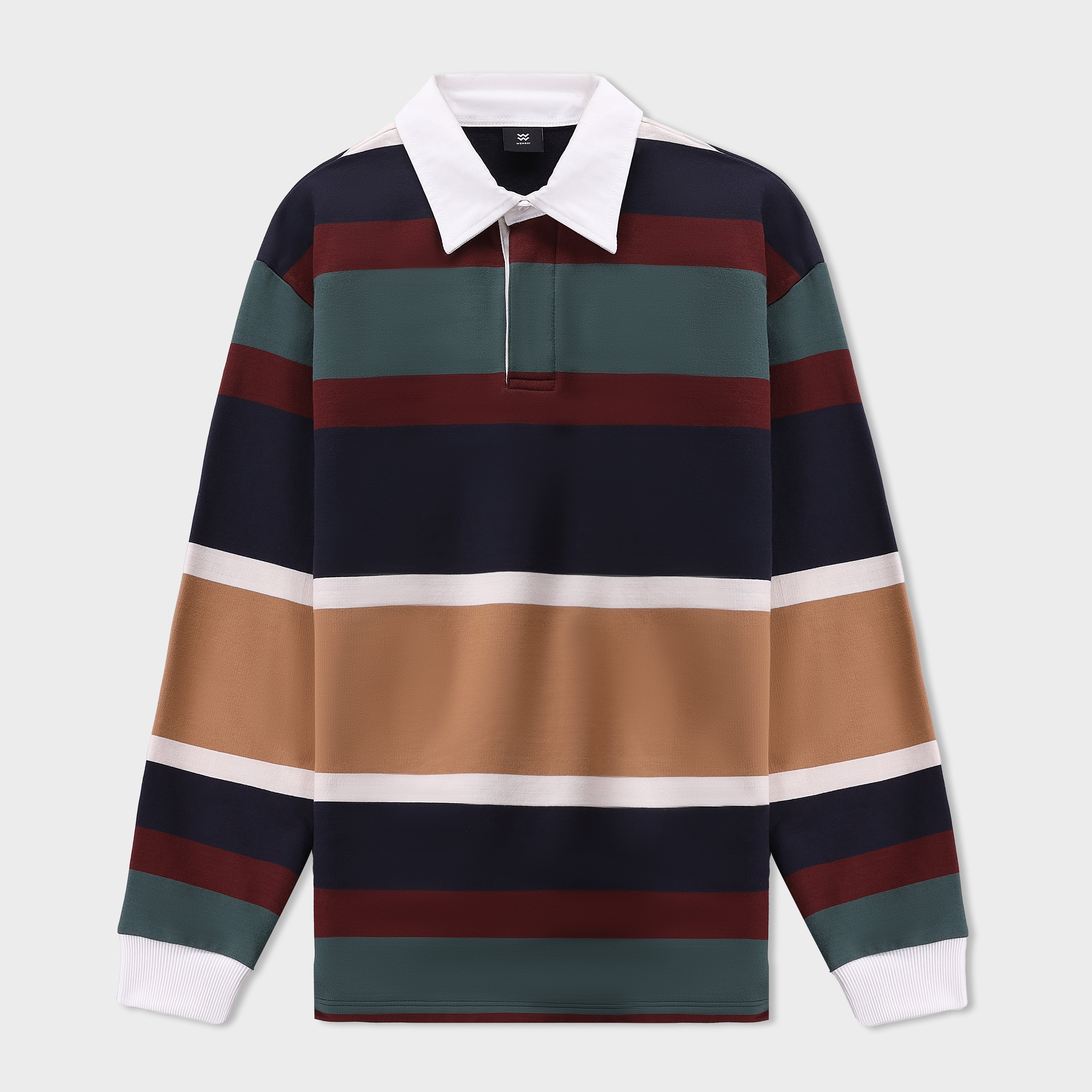 Yarn dyed Rugby Polo