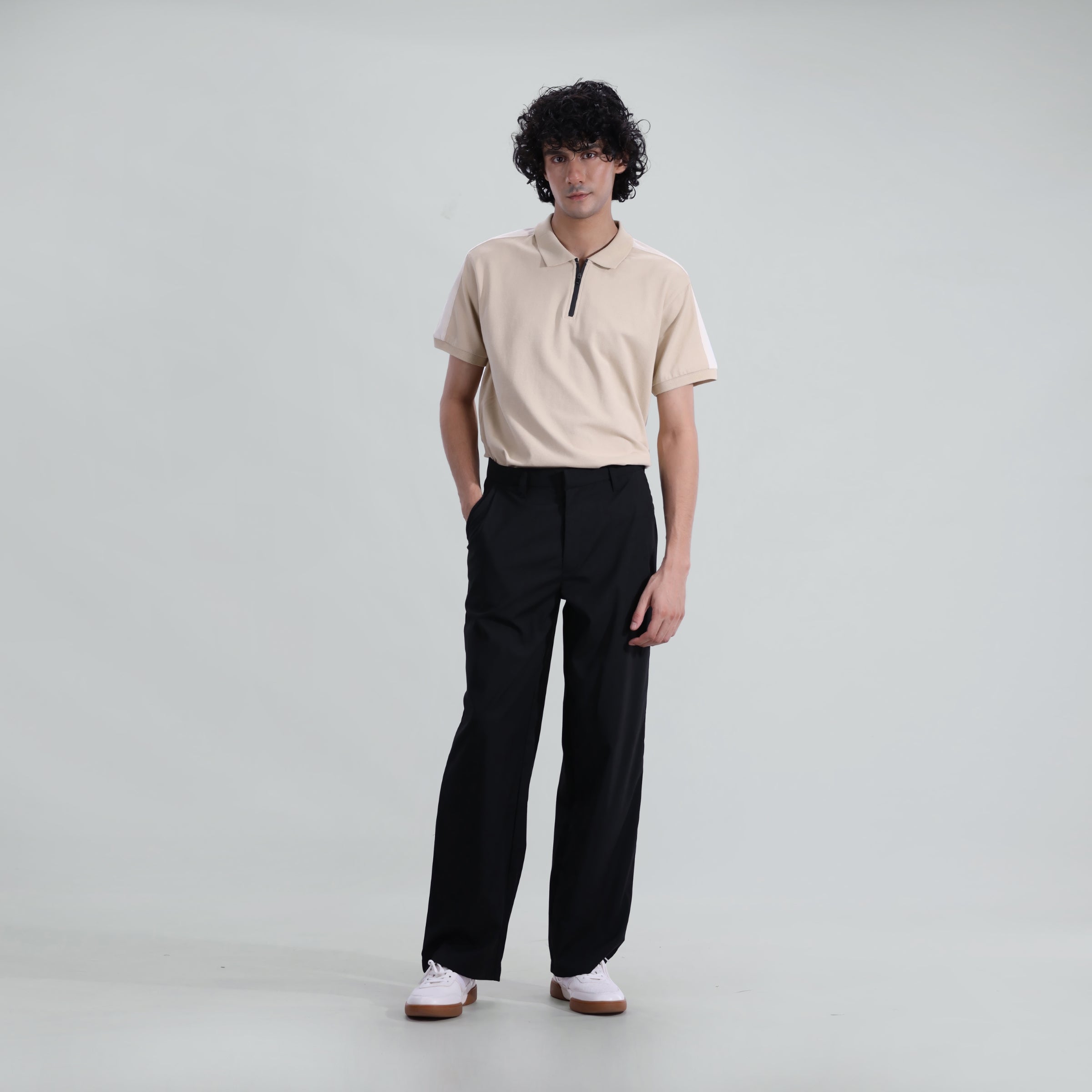 Tailored Wide Leg Trouser