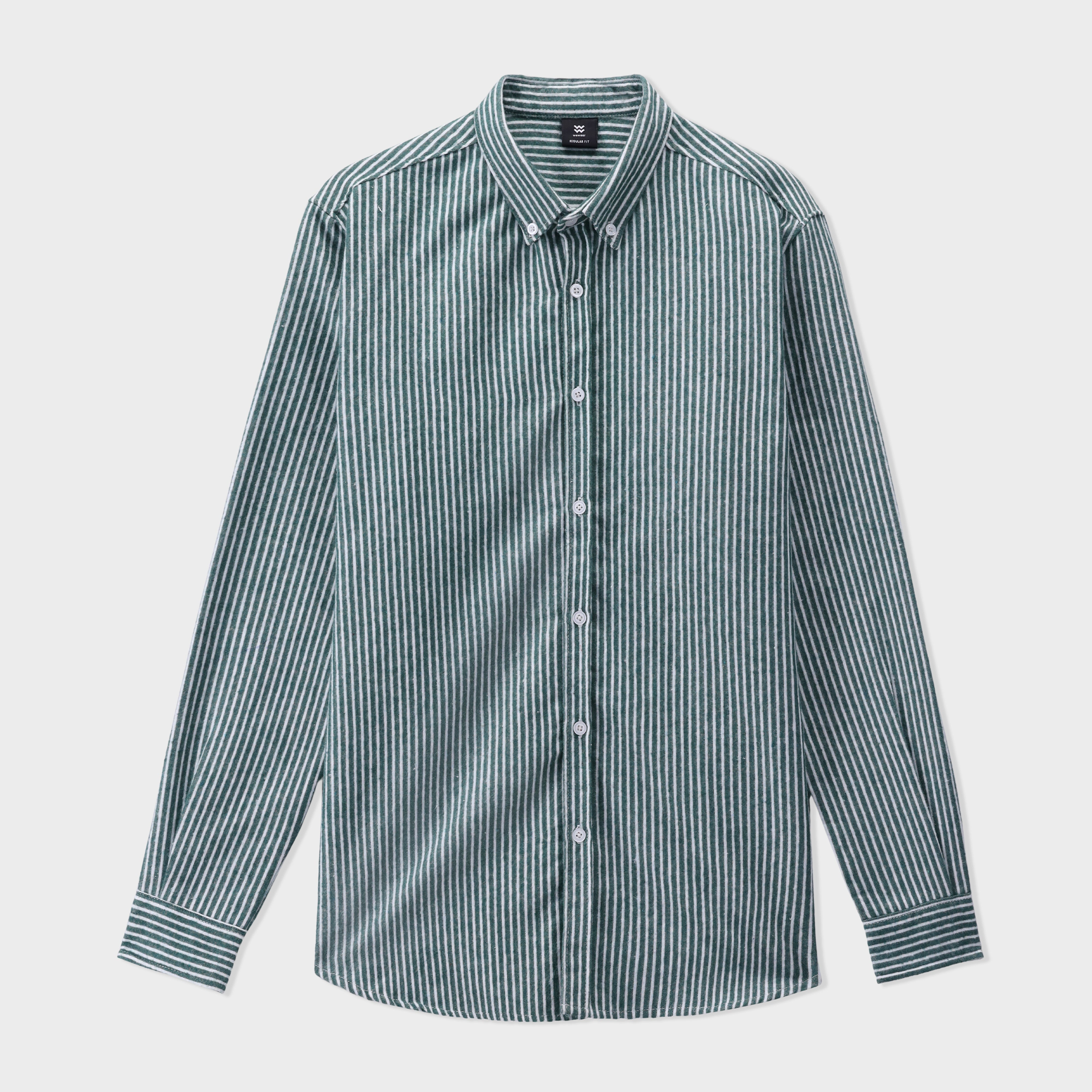 Striped Flannel Shirt