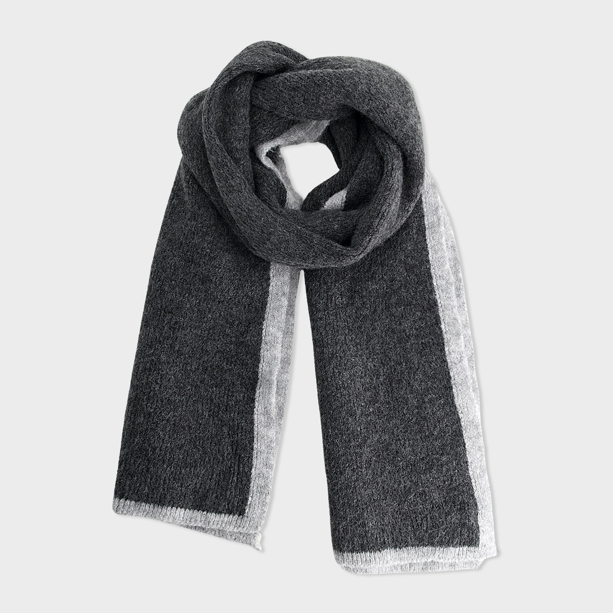 Oversized Cardigan with Scarf