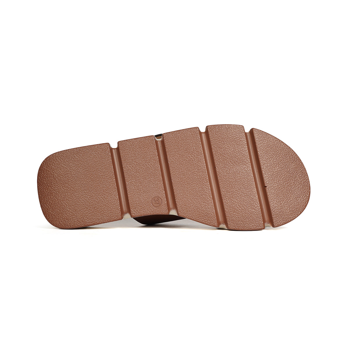 Metal Buckle Half Qantas Slippers
