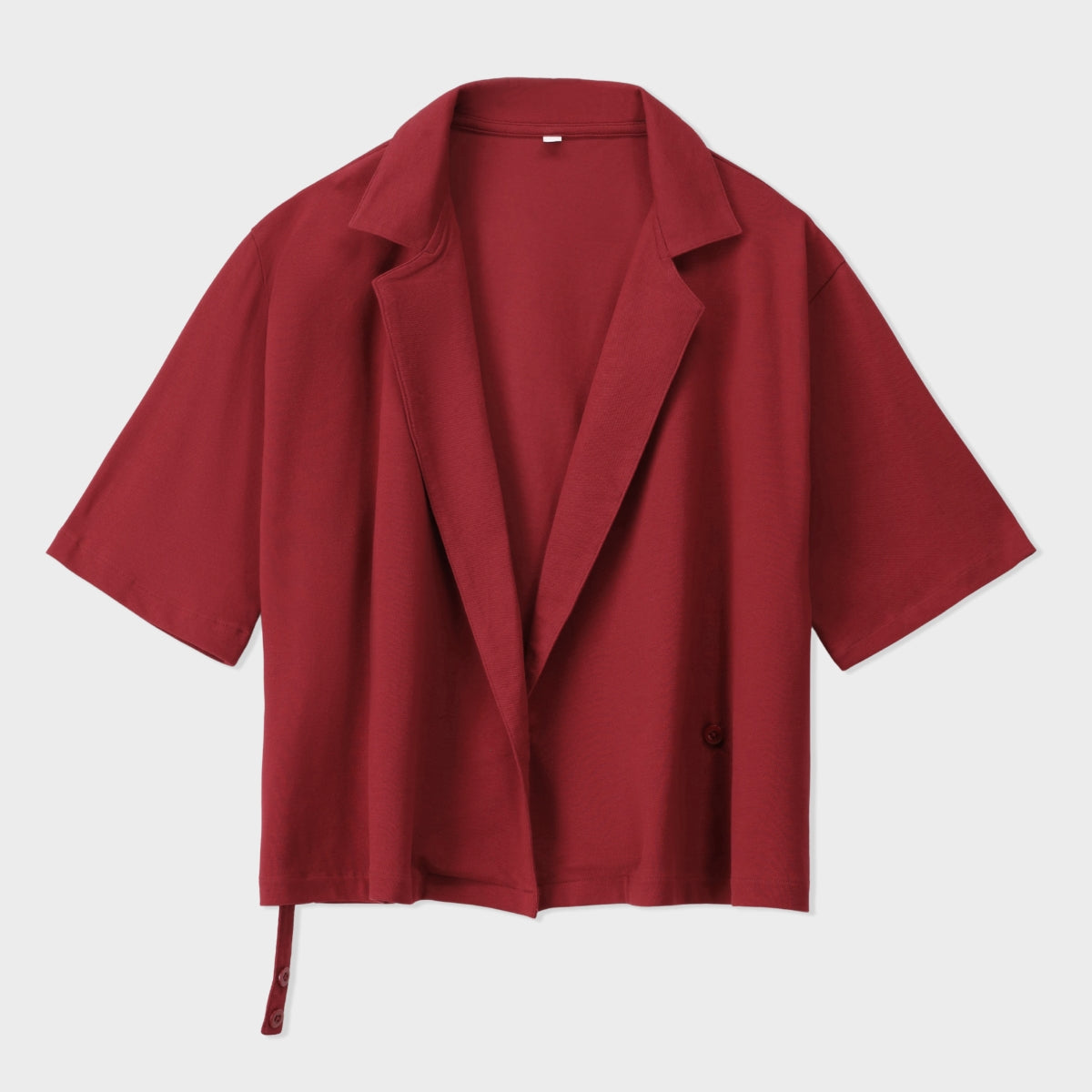 Assymetrical Pique Top