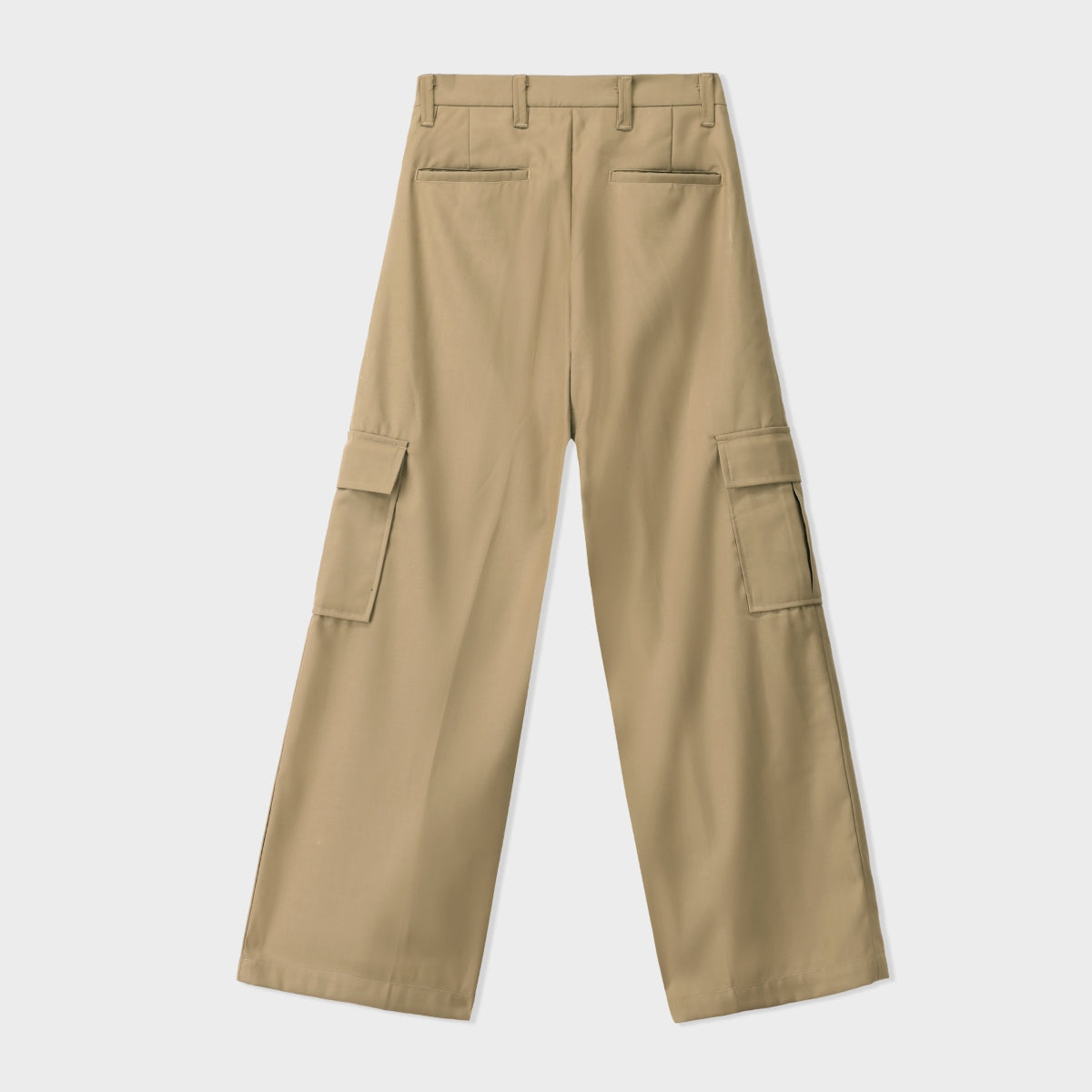 Pleated Cargo Pants