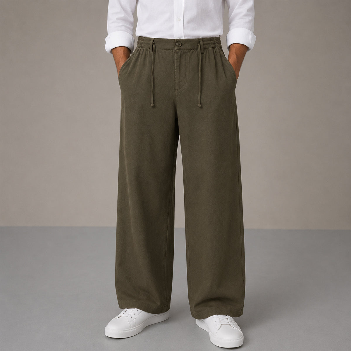 Cottonello Brown Pant