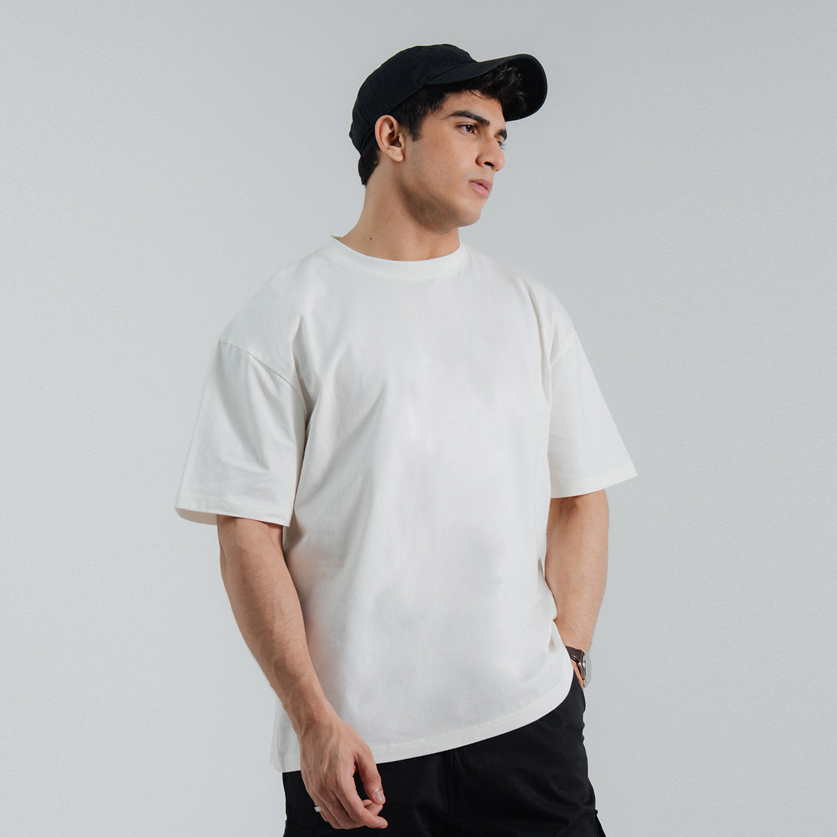Lycra jersey Oversized Tee