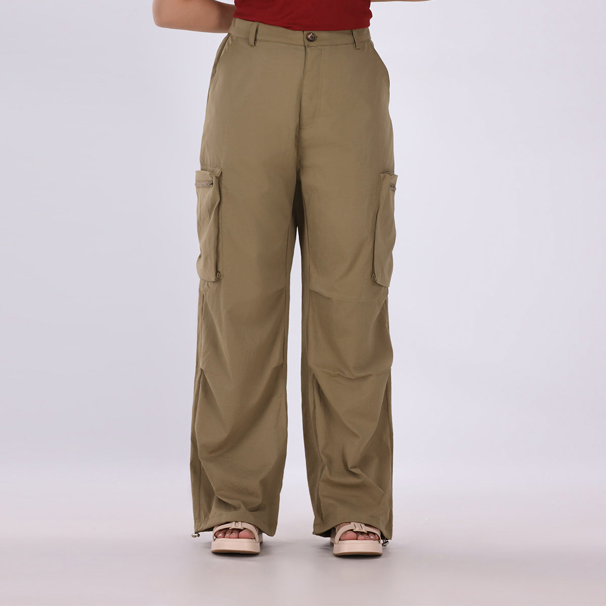 Cargo trouser with Zipper Pockets