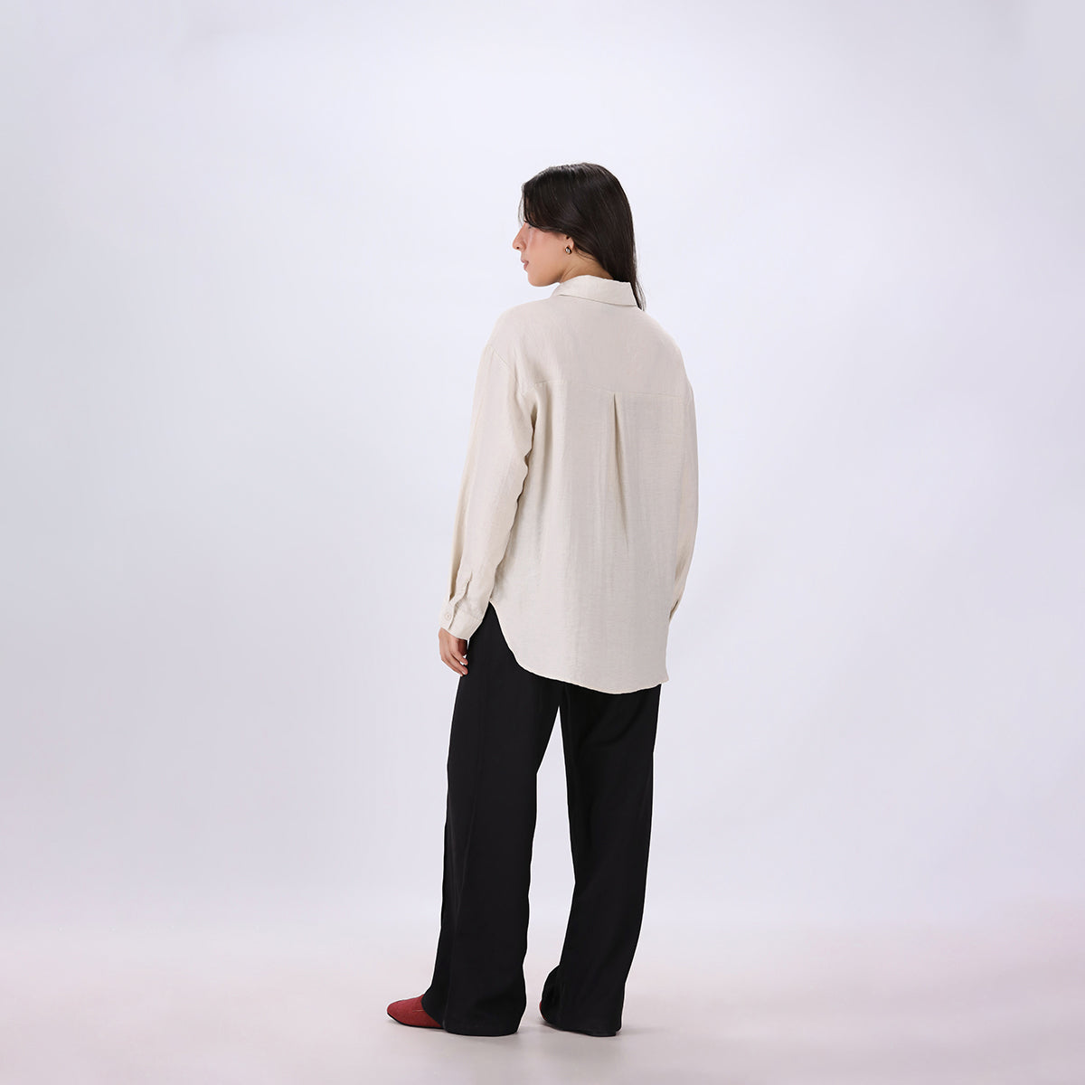 Concealed Belt Tailored Pant