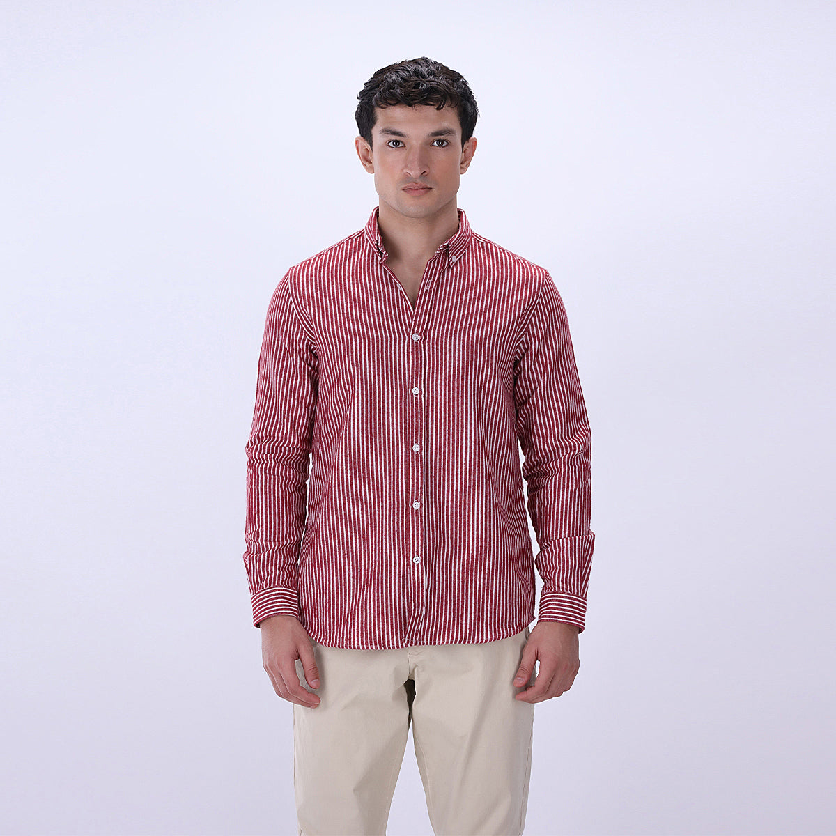 Striped Flannel Shirt