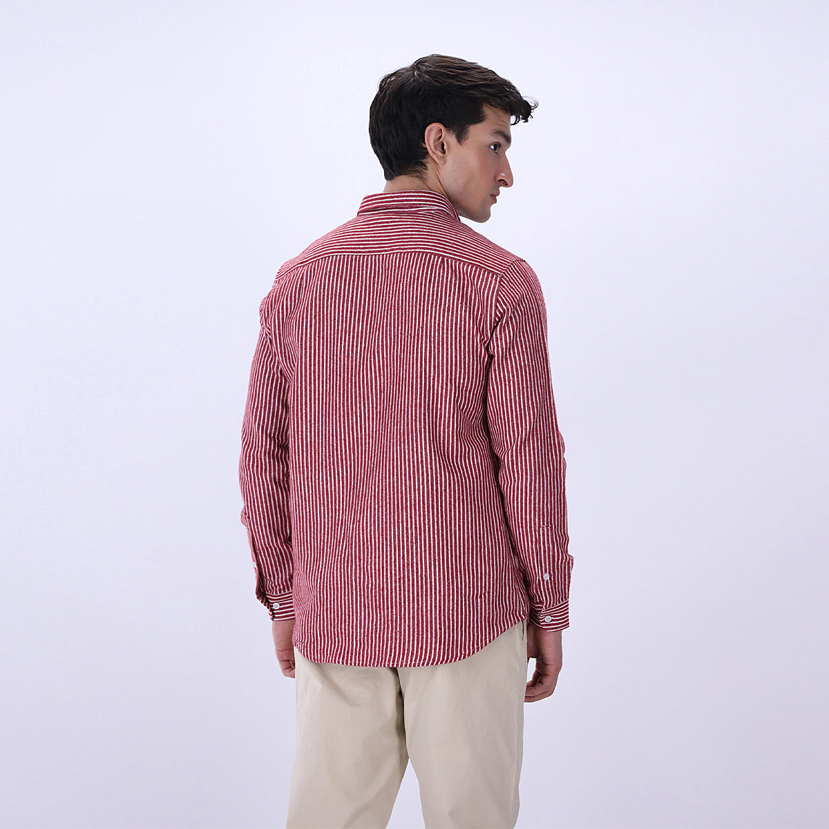 Striped Flannel Shirt