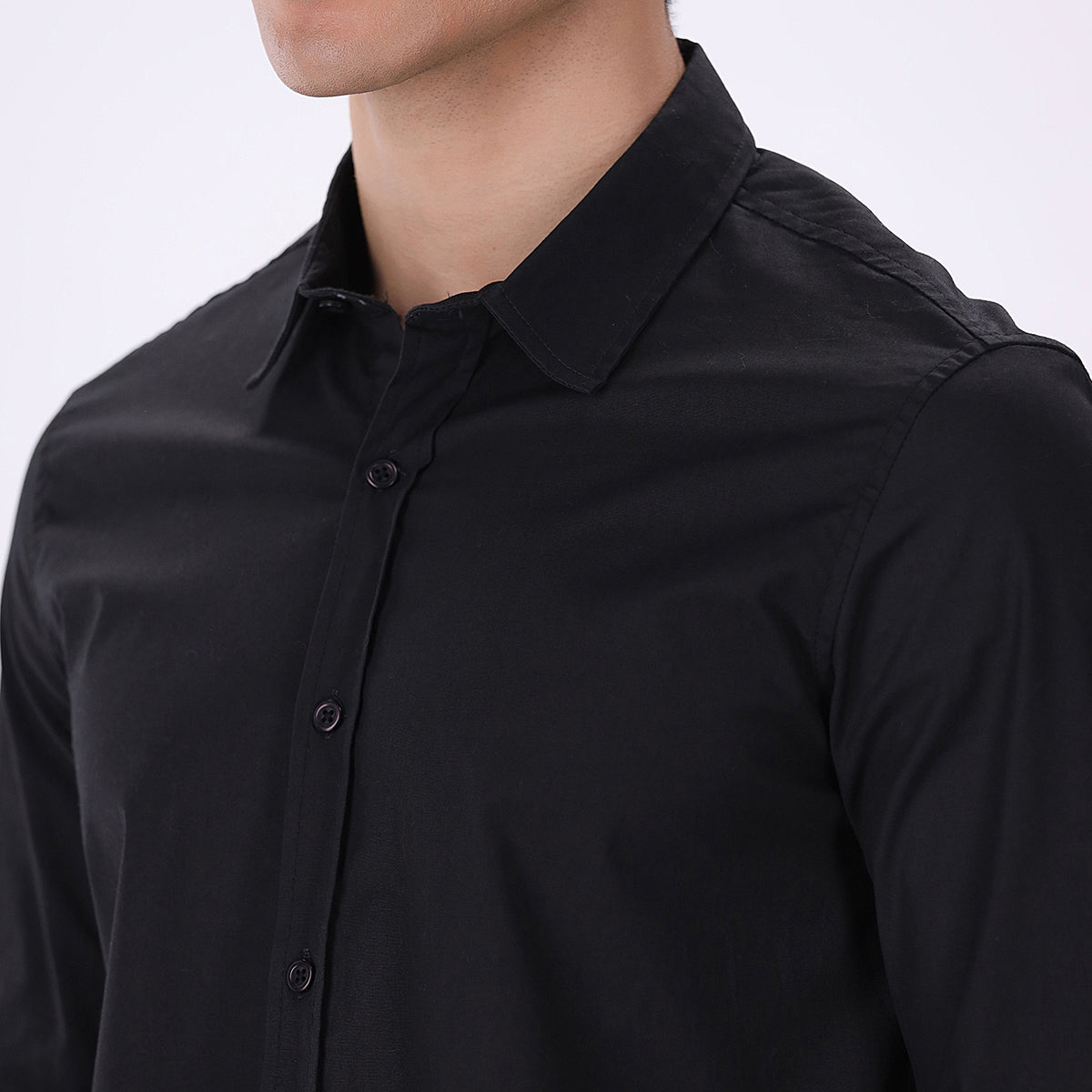 Solid Regular Fit Shirt