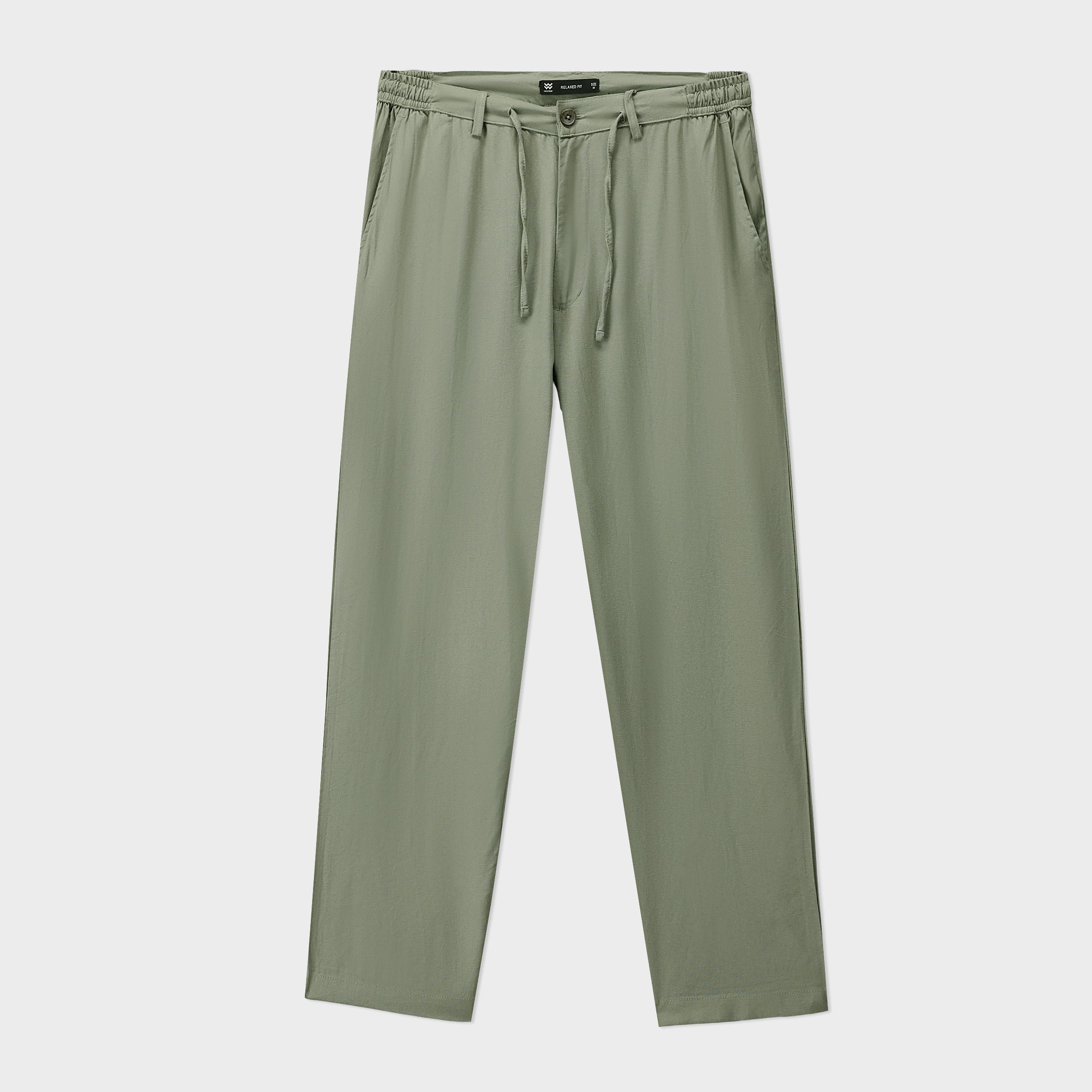 Cottonello Olive Pant