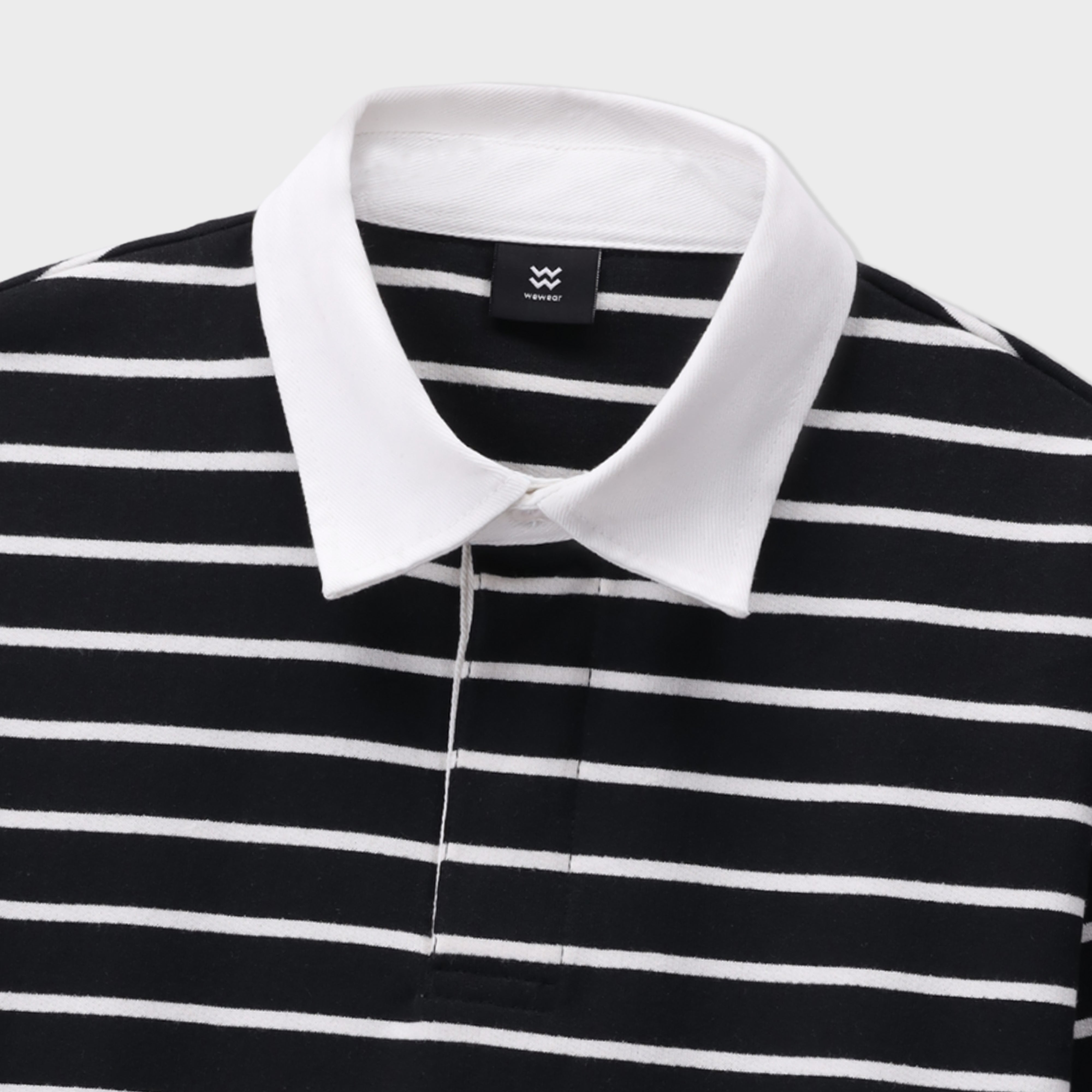 Yarn dyed Rugby Polo