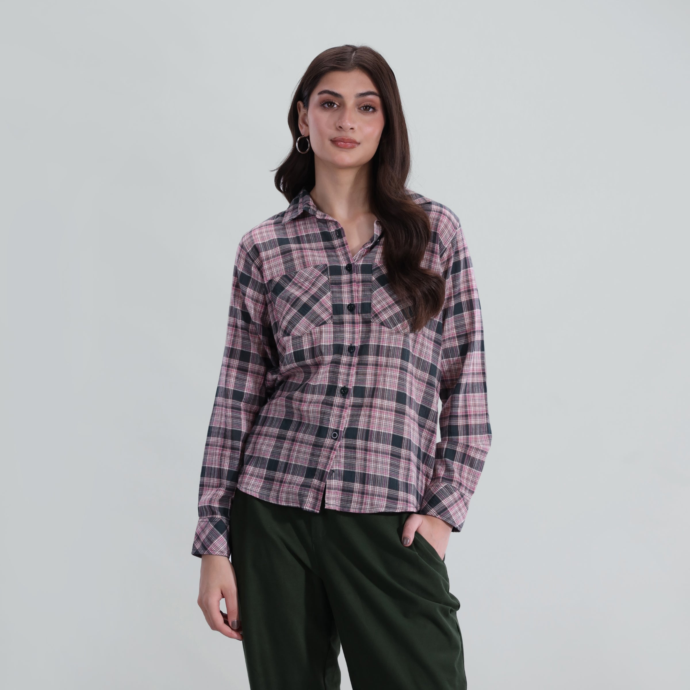 Regular Fit Checkered Shirt
