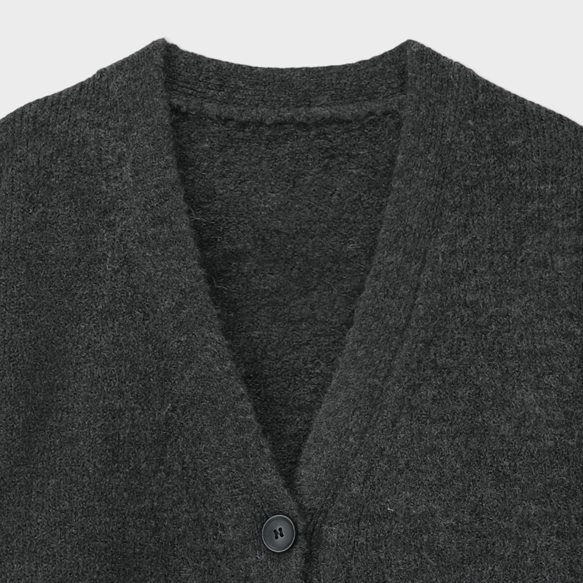 Oversized Cardigan with Scarf