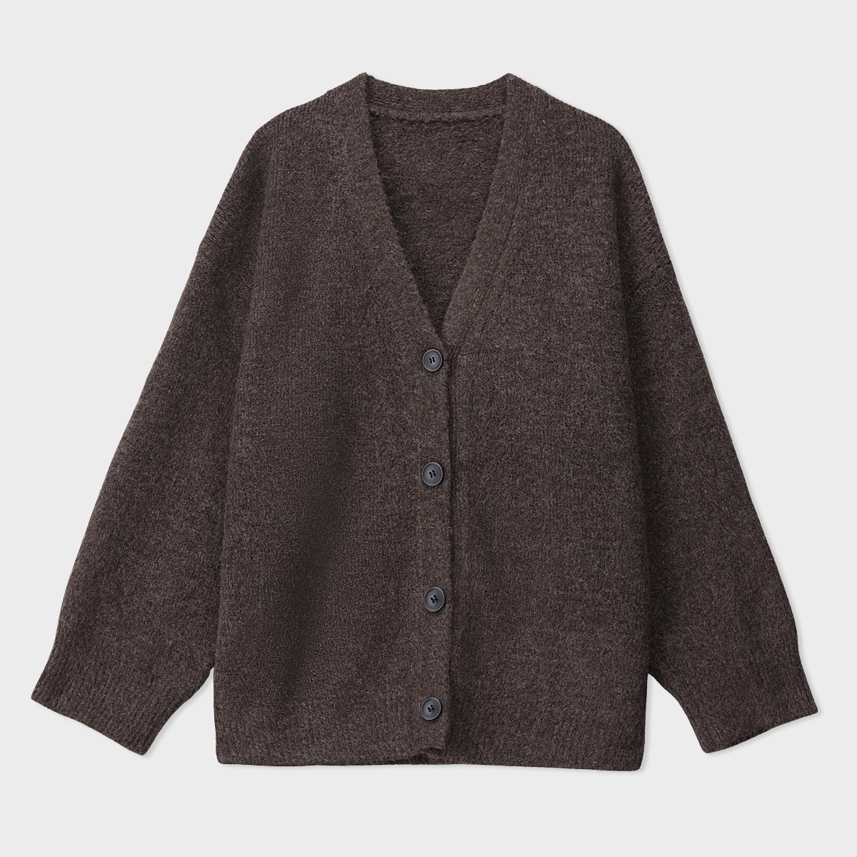 Oversized Cardigan with Scarf