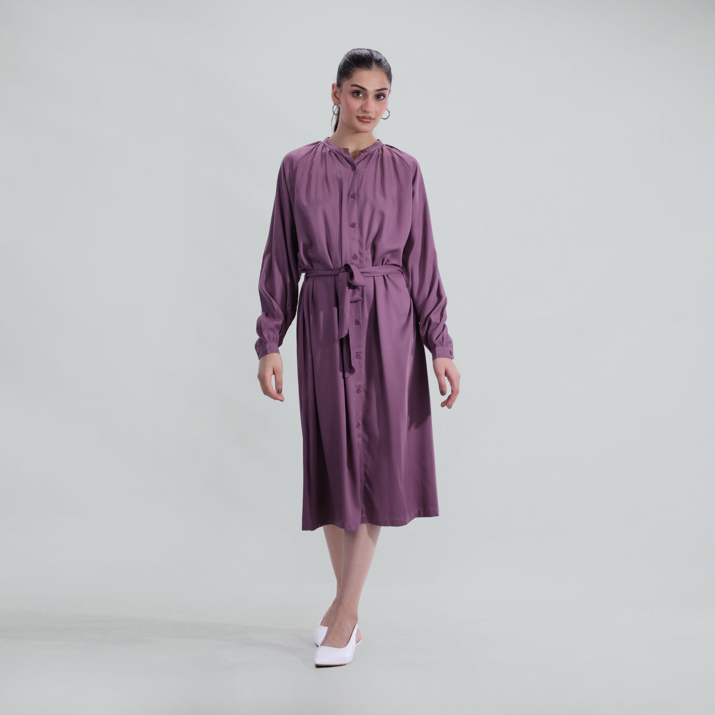 Raglan Sleeve Dress