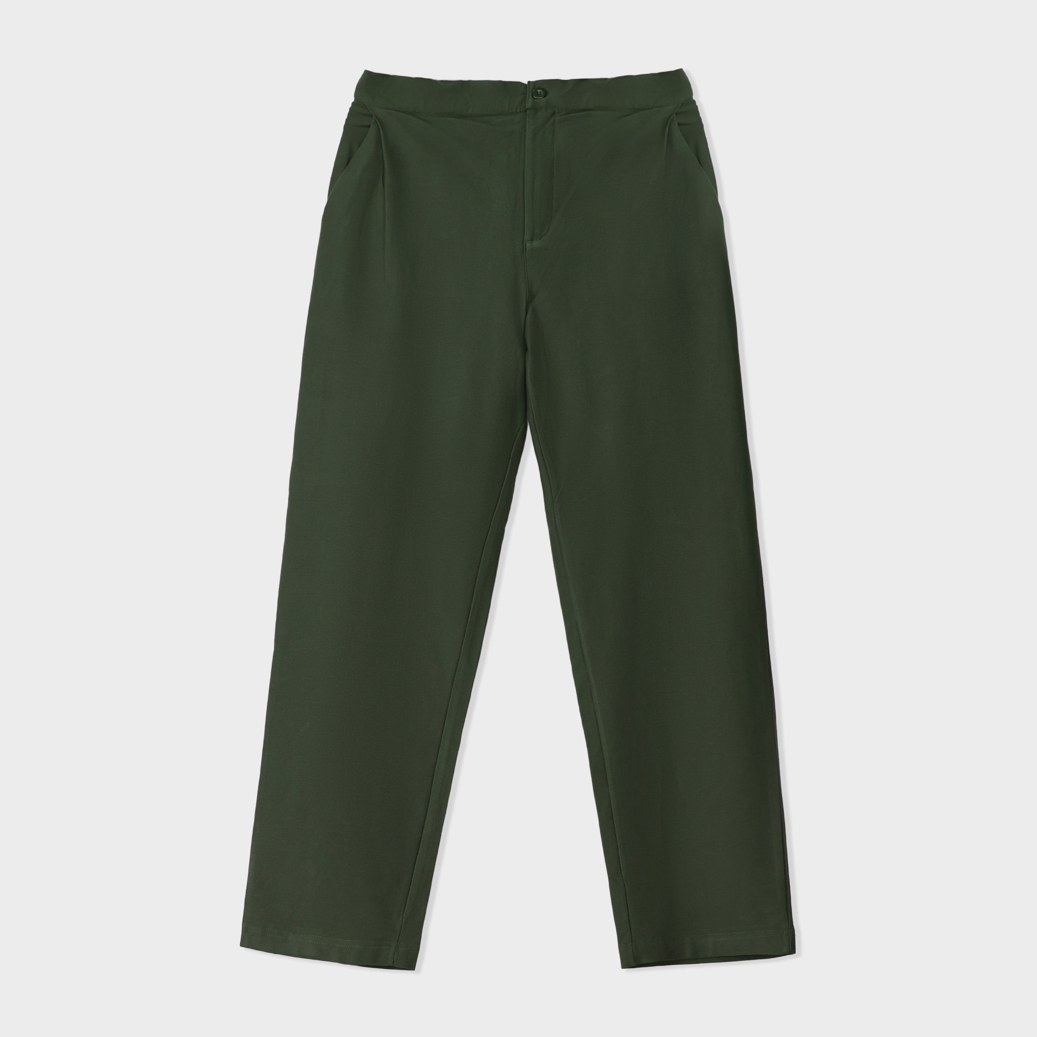 Twill Terry Pleated trouser