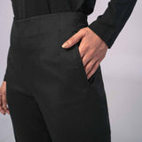 Micro Poly Plain Trouser - HSSW7230009