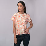 Printed & Embroidered T-Shirt - HSSW1230012