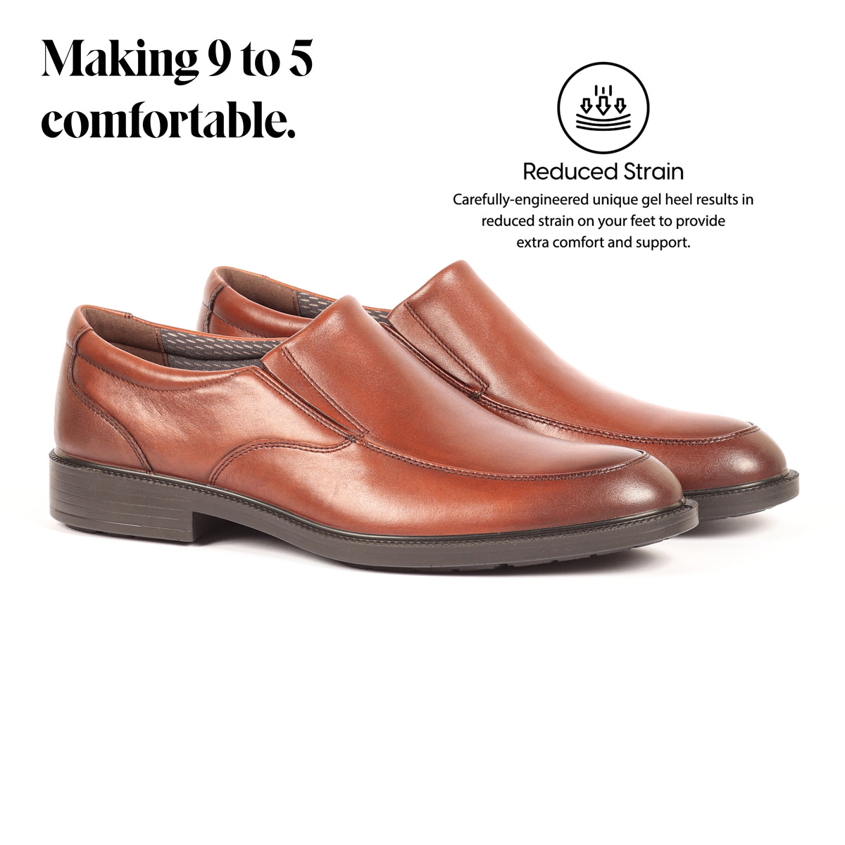 Irving Banker -Waterproof Formal Slip-Ons