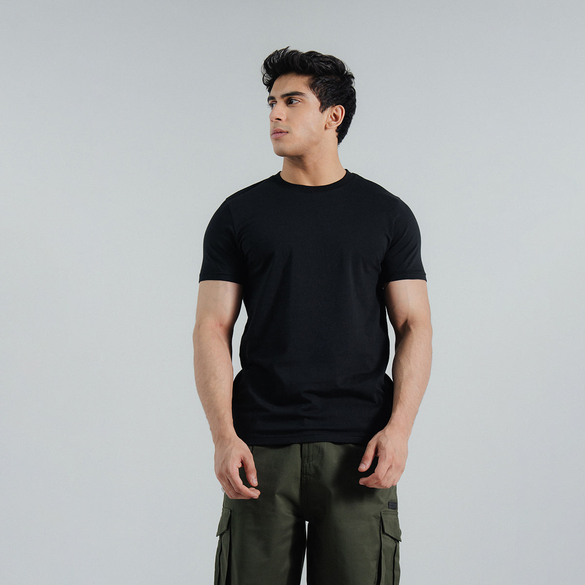 Lycra Jersey Regular Fit Tee