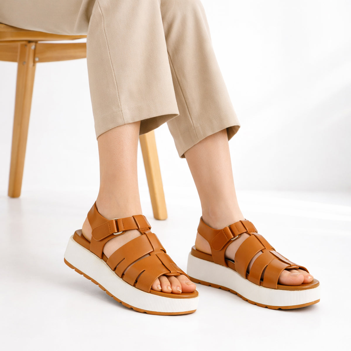 Comfy Mink Sendai Sandals