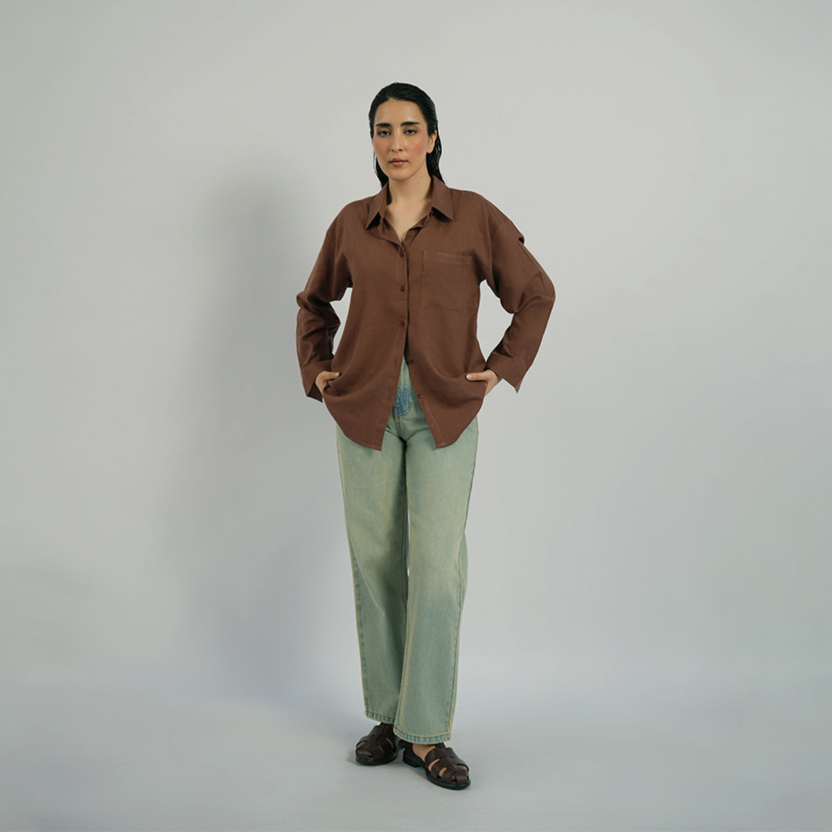 Cottonello Regular Brown Shirt