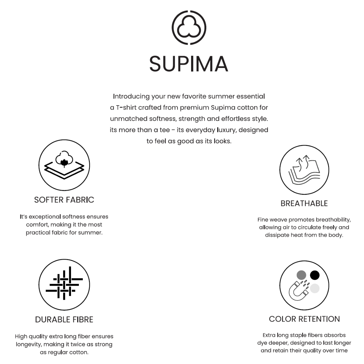 Supima Cotton Oversized Tee