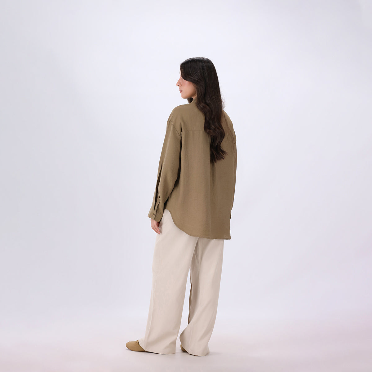 Concealed Belt Tailored Pant