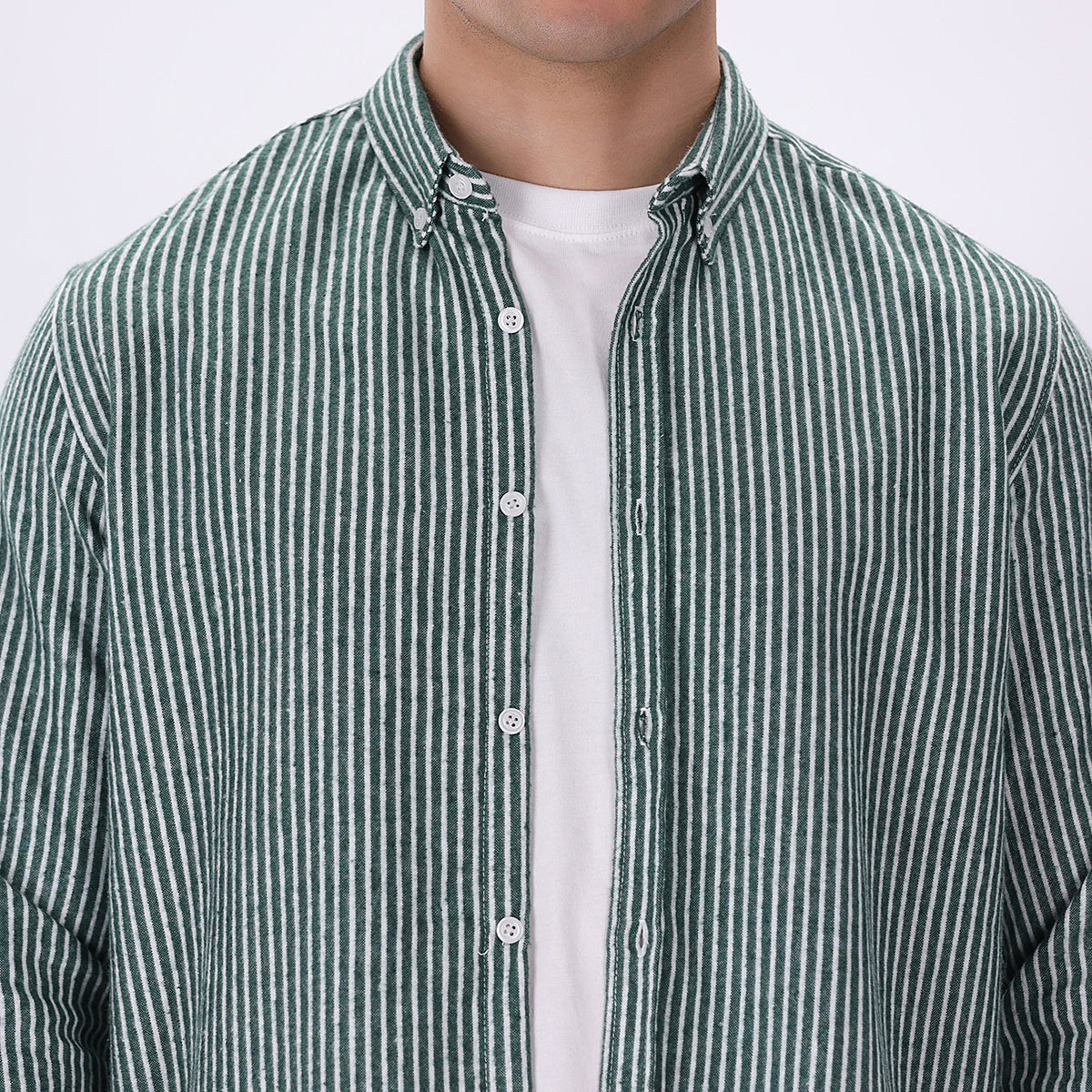 Striped Flannel Shirt