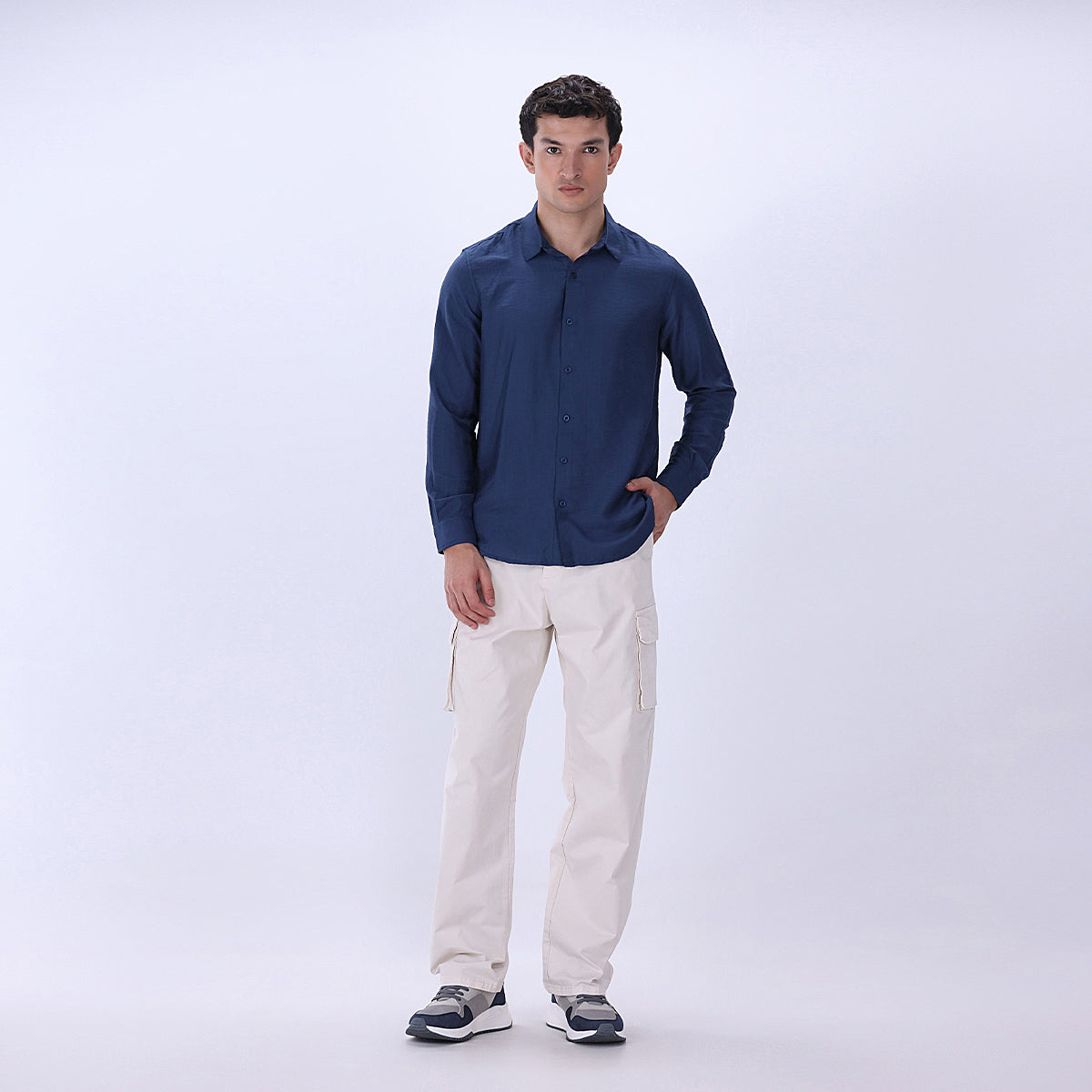 Solid Regular Fit Shirt