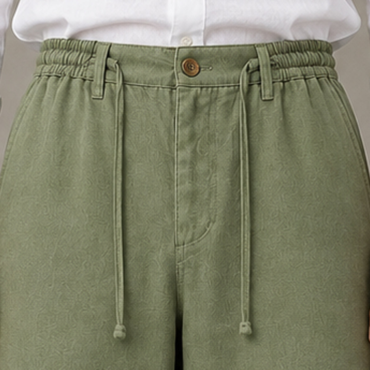 Cottonello Olive Pant