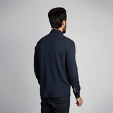Pique Fabric Button Down Shirt - HSSM1230015