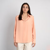 Georgette Plain Regular Shirt - HSSW3230010
