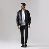 Leather Jacket-HWMF1322027