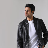Leather Jacket-HWMF1322027