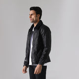 Leather Jacket-HWMF1322030